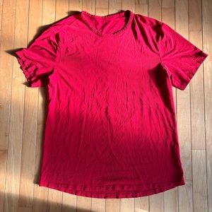 Red Lululemon 5 Year Basic Tee size XL
